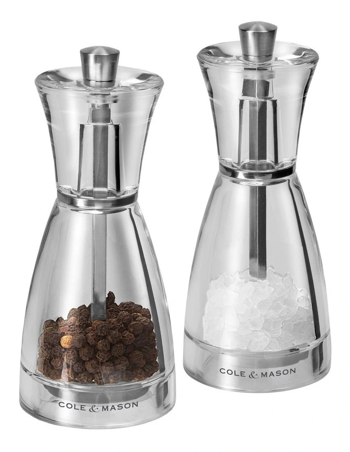 Cole & Mason Pina Salt & Pepper Mill Set 2 Cole & Mason Pina Salt & Pepper Mill Set