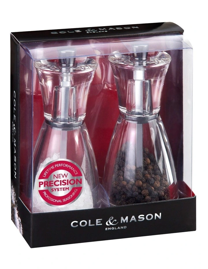 Cole & Mason Pina Salt & Pepper Mill Set 4 Cole & Mason Pina Salt & Pepper Mill Set - Image 3