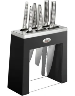 Global 7Pc Kabuto Knife Block Set