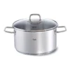 Fissler Viseo 24cm/5.7L Stainless Steel Stewpot With Glass Lid -Kitchen Essentials Shop 531372250 1 720x928