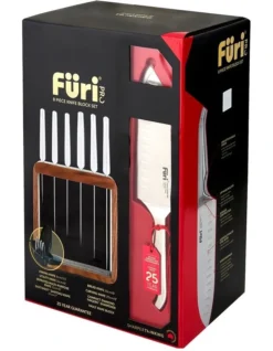 Vault 8 Piece Stainless Steel Knifeblock Set -Kitchen Essentials Shop 642691900 6 1 720x928