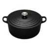 Le Creuset Signature Round Casserole 20cm Satin Black -Kitchen Essentials Shop 657151390 1 720x928