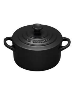 Le Creuset Mini Cocotte Satin Black