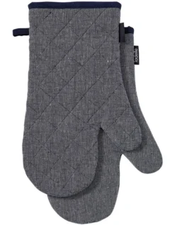 Eco Recycled Oven Mitt Navy 2 Pack