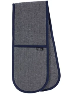 Eco Recycled Double Oven Mitt Navy
