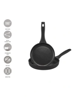 Per Domani Nonstick Induction Open Skillet Twin Pack 20/26cm 11 Per Domani Nonstick Induction Open Skillet Twin Pack 20/26cm -Kitchen Essentials Shop 730189270 5 720x928