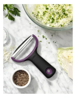OXO Large Vegetable Prep Peeler In Black/Purple 13 OXO Large Vegetable Prep Peeler In Black/Purple -Kitchen Essentials Shop 731043280 5 1 720x928