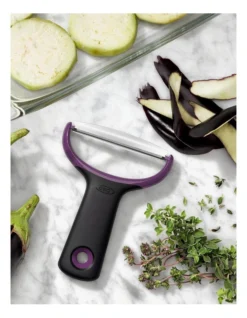 OXO Large Vegetable Prep Peeler In Black/Purple 14 OXO Large Vegetable Prep Peeler In Black/Purple -Kitchen Essentials Shop 731043280 6 720x928