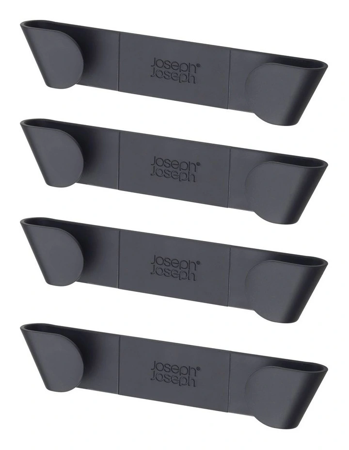 Joseph Joseph Set Of 4 Cupboard Pan Lid Holders Black 3 Joseph Joseph Set Of 4 Cupboard Pan Lid Holders Black