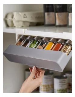 Joseph Joseph Cupboard Store Under-Shelf Spice Rack Grey 10 Joseph Joseph Cupboard Store Under-Shelf Spice Rack Grey -Kitchen Essentials Shop 732466900 4 720x928