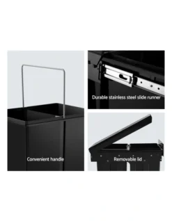 2X15L Pull Out Bin Kitchen 11 2X15L Pull Out Bin Kitchen -Kitchen Essentials Shop 757648900 5 720x928