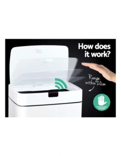 45L Sensor Bin White 10 45L Sensor Bin White -Kitchen Essentials Shop 758030590 4 720x928