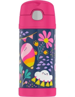 Thermos FUNtainer Vacuum Insulated 355ml Drink Bottle Whimsical Clouds