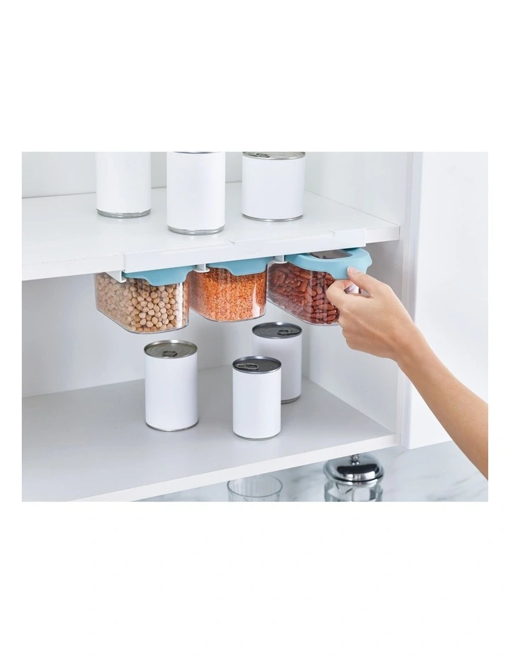 Joseph Joseph CupboardStore 3 Piece 900ml Food Storage Set Light Opal 6 Joseph Joseph CupboardStore 3 Piece 900ml Food Storage Set Light Opal - Image 4