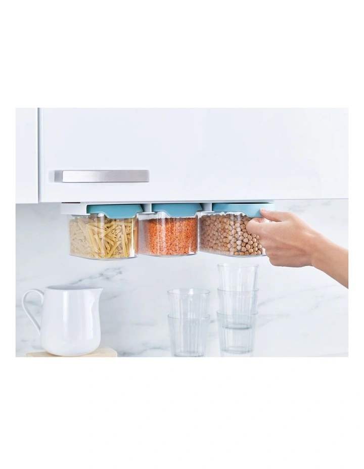 Joseph Joseph CupboardStore 3 Piece 900ml Food Storage Set Light Opal 8 Joseph Joseph CupboardStore 3 Piece 900ml Food Storage Set Light Opal - Image 6