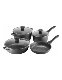 Classic Non-Stick 4 Piece Cookset Black
