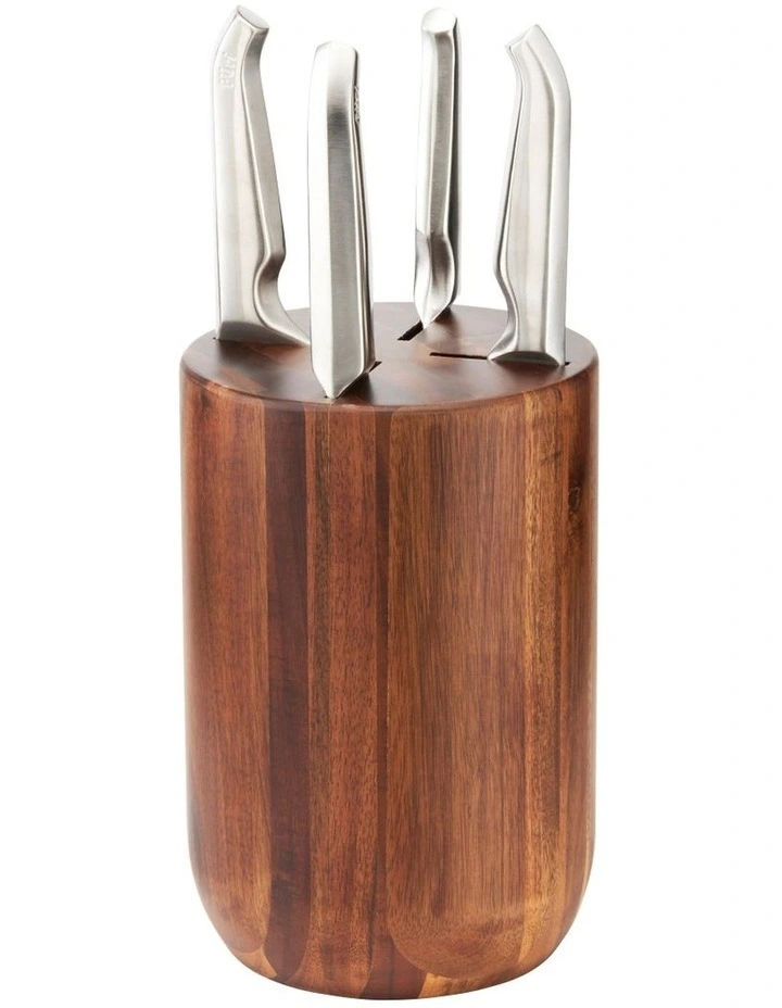 Capsule Knife 5 Piece Block Set 3 Capsule Knife 5 Piece Block Set