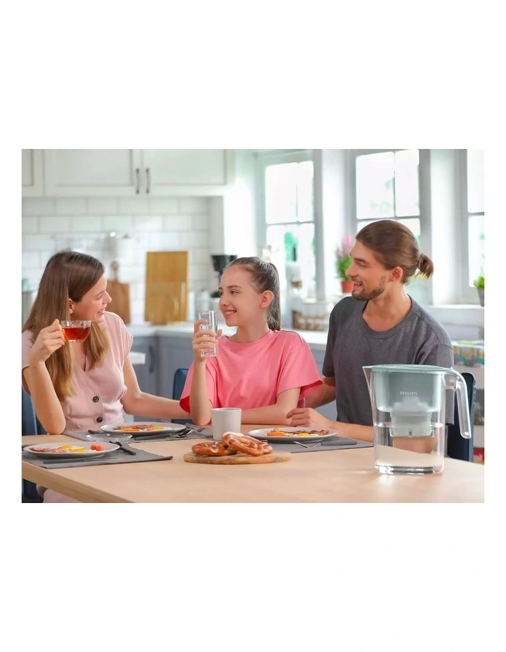 Philips XXL 4L Water Filter Jug With Micro X-Clean Filter Green AWP2938GNT/79 8 Philips XXL 4L Water Filter Jug With Micro X-Clean Filter Green AWP2938GNT/79 - Image 6