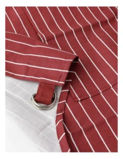 Chef'S Apron Red Stripe -Kitchen Essentials Shop 802022230 3 720x928