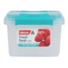 Fresh Seal Clips 430ml Square Food Storage Clear/Teal 2 Fresh Seal Clips 430ml Square Food Storage Clear/Teal -Kitchen Essentials Shop 802678150 1 1 720x928