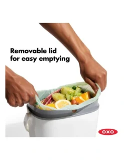 OXO Good Grips Easy Clean Compost Bin In White 14 OXO Good Grips Easy Clean Compost Bin In White -Kitchen Essentials Shop 804907360 6 720x928