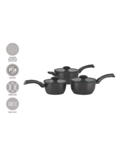 Per Salute Nonstick Induction 3 Piece Cookware Set Black 12 Per Salute Nonstick Induction 3 Piece Cookware Set Black -Kitchen Essentials Shop 806433940 4 3 720x928