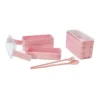 Bento Lunch Box 3 Tiered Pink 2 Bento Lunch Box 3 Tiered Pink -Kitchen Essentials Shop 808227280 1 720x928