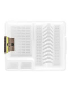 45cm X 36cm Plates/Bowls/Cutlery Dish Drainer/Rack/Holder White 9 45cm X 36cm Plates/Bowls/Cutlery Dish Drainer/Rack/Holder White -Kitchen Essentials Shop 814202380 4 720x928