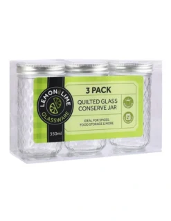 3PK 350ml Quilted Glass Conserve Canister Jar Food Storage Clear 8 3PK 350ml Quilted Glass Conserve Canister Jar Food Storage Clear -Kitchen Essentials Shop 814203730 3 720x928