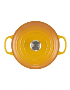 Le Creuset Signature Round Casserole 24cm Nectar 9 Le Creuset Signature Round Casserole 24cm Nectar -Kitchen Essentials Shop 814300120 3 720x928