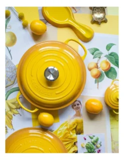 Le Creuset Signature Round Casserole 24cm Nectar 11 Le Creuset Signature Round Casserole 24cm Nectar -Kitchen Essentials Shop 814300120 5 720x928