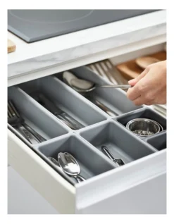 Joseph Joseph Blox 7-piece Drawer Organiser Set Grey 10 Joseph Joseph Blox 7-piece Drawer Organiser Set Grey -Kitchen Essentials Shop 816227650 4 720x928