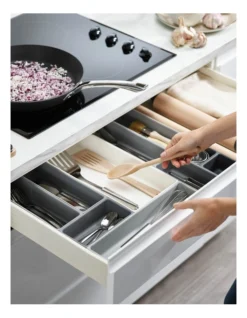 Joseph Joseph Blox 10-piece Drawer Organiser Set Grey 9 Joseph Joseph Blox 10-piece Drawer Organiser Set Grey -Kitchen Essentials Shop 816227740 3 720x928