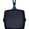 Cast Iron Grill Pan 26cm Navy -Kitchen Essentials Shop 826915150 1 1 720x928