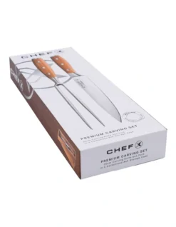 Premium Carving Set With Case In Silver/Wood -Kitchen Essentials Shop 827519050 4 720x928