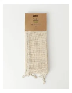 Set Of 6 Large Natural Muslin And Mesh Produce Bags -Kitchen Essentials Shop 835123240 4 720x928