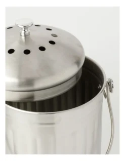 Stainless Steel Compost Bin With Filters 5L 7 Stainless Steel Compost Bin With Filters 5L -Kitchen Essentials Shop 835123420 3 720x928