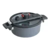 Woll Diamond Active Lite Fixed Handle Induction Low Pressure Casserole 28cm 5.5L With Lid Gift Boxed