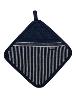 Prof. Series III Stripe Navy Pot Holder