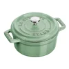 Staub Round Cocotte 20cm Sage Green