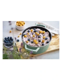 Staub Round Cocotte 20cm Sage Green 10 Staub Round Cocotte 20cm Sage Green -Kitchen Essentials Shop 838036090 3 720x928