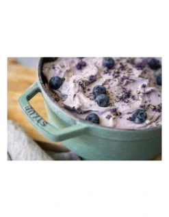 Staub Round Cocotte 20cm Sage Green 11 Staub Round Cocotte 20cm Sage Green -Kitchen Essentials Shop 838036090 4 720x928