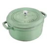 Staub Round Cocotte Sage Green 26cm 2 Staub Round Cocotte Sage Green 26cm -Kitchen Essentials Shop 838036270 1 720x928
