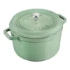 Staub Round Cocotte 28Cm Sage Green -Kitchen Essentials Shop 838036360 1 720x928