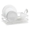Aluminium Dish Rack With Draining Board
