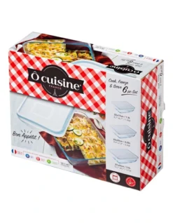 6 Piece Storage Set (3 Dishes 3 Lids) 9 6 Piece Storage Set (3 Dishes 3 Lids) -Kitchen Essentials Shop 853375330 4 720x928