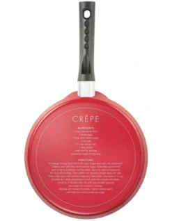 Colours Non-Stick Crepe Pack With Recipe 24cm In Red -Kitchen Essentials Shop 864165610 3 720x928