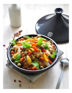 Emile Henry Tagine 32cm Charcoal -Kitchen Essentials Shop 865600660 2 720x928