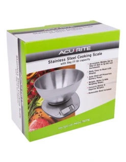 Stainless Steel Digital Kitchen Scale W/ Bowl 1g/5kg -Kitchen Essentials Shop 883463140 3 720x928