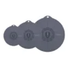 Silicone Lids Set Of 3 In Grey -Kitchen Essentials Shop 897372190 1 720x928